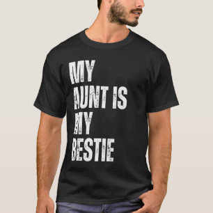 Camiseta Mi Tía Es Mi Tía Bestial Y La Niña Coincide Con El