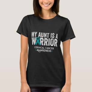 Camiseta Mi Tía Es Una Conciencia Sobre El Cáncer Cervical