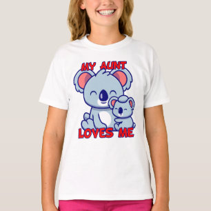 Camiseta Mi tía me ama Koala
