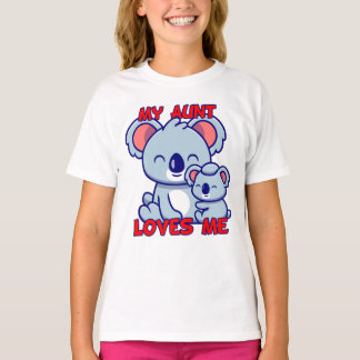 Camiseta Mi tía me ama Koala
