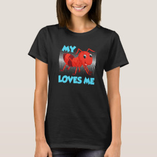 Camiseta Mi tía me ama mi hormiga me ama mejor tía 2