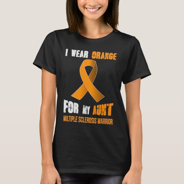 CAMISETA MI TÍA MI MÚLTIPLE GUERRA DE ESCLEROSIS (Anverso)