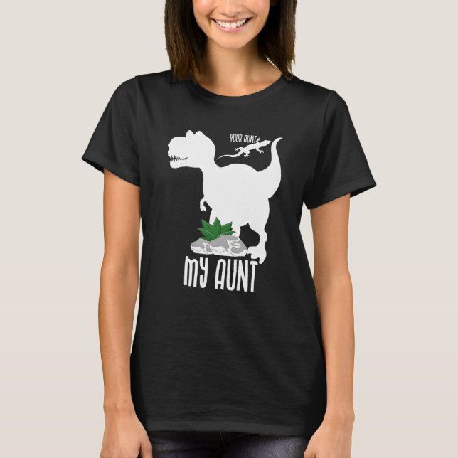 Camiseta Mi tía rex tía mejor padrina (Anverso)