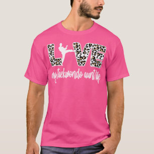 Camiseta Mi tía Taekwondo es la mejor tía de Taekwondo