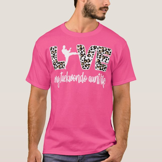 Camiseta Mi tía Taekwondo es la mejor tía de Taekwondo (Anverso)