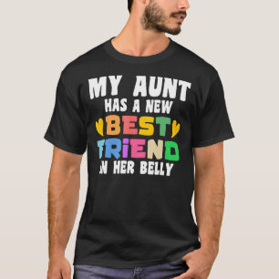 Camiseta mi tía tiene un nuevo mejor amigo primo Palabras m