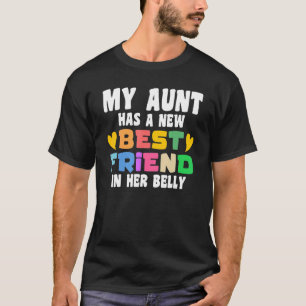 Camiseta mi tía tiene un nuevo mejor amigo primo Palabras m