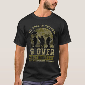 Camiseta Mi Tiempo En El Uniforme Se Ha Terminado Pero Ser 