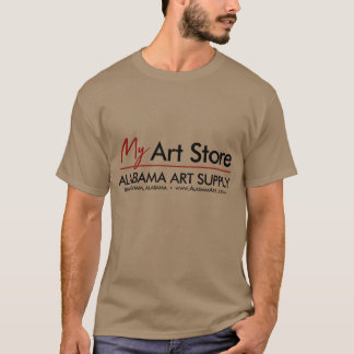 Camiseta Mi tienda de arte Aprovisionamiento de arte de Ala