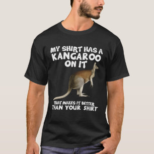 Camiseta Mi tiene animal canguro zootécnico