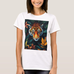 Camiseta “Mi Tigre” – Retrato Colorido de Tigre