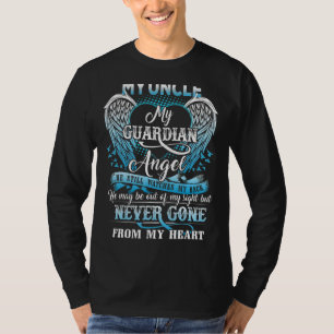 Camiseta Mi tío, mi ángel de la guarda, puede que esté fuer
