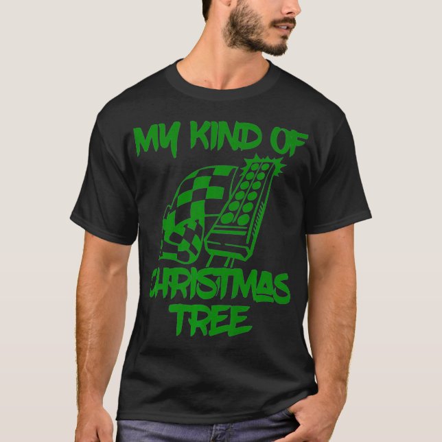 Camiseta Mi Tipo De Árbol De Navidad Arrastrar Navidades De (Anverso)
