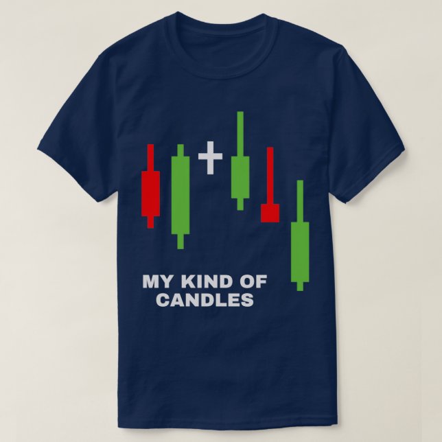 Camiseta Mi tipo de carta de velas (Diseño del anverso)