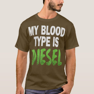 Camiseta Mi tipo de sangre es camión diésel