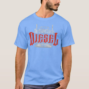 Camiseta Mi Tipo De Sangre Es Camión Mecánico Diesel Funny