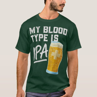 Camiseta Mi tipo de sangre es IPA