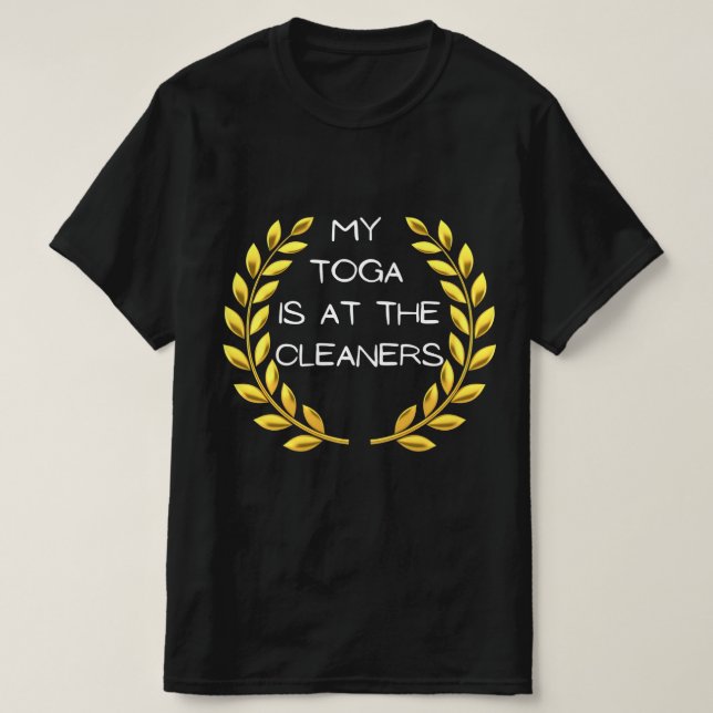 Camiseta Mi Toga está en los limpiadores - Cuchillas y pata (Diseño del anverso)