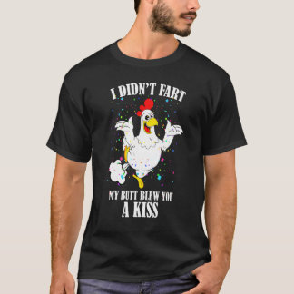 Camiseta Mi Toro Te Golpeó Un Beso De Pollos