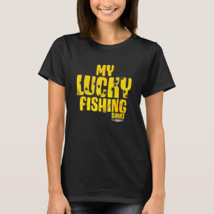 Camiseta Mi traje de pesca afortunado - Pez de agua dulce l