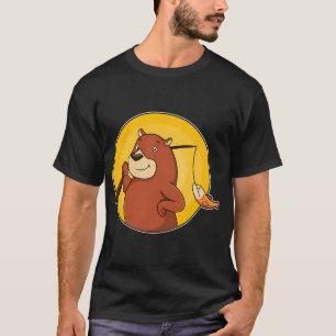 Camiseta Mi traje de pesca de la suerte - Lubina de agua du