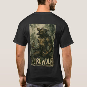 Camiseta Mi traje humano   Werewolf T-Shirt