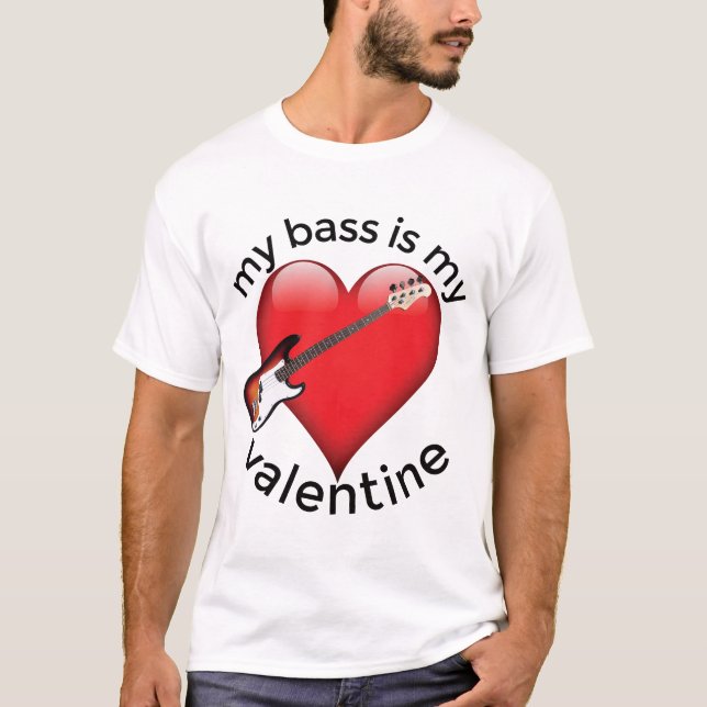 Camiseta Mi trasero es mi San Valentín (Anverso)