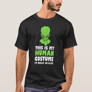 Camiseta Mi Trato Humano Es Realmente Un Espacio De Ufo Ali