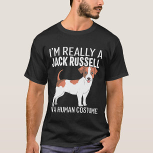 Camiseta Mi Trato Humano Es Un Salón De Perros De Jack Russ