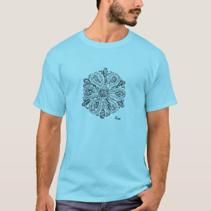 Camiseta Mi trayectoria (una mandala inspirada Rumi)