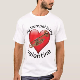 Camiseta Mi Trumpet es mi San Valentín