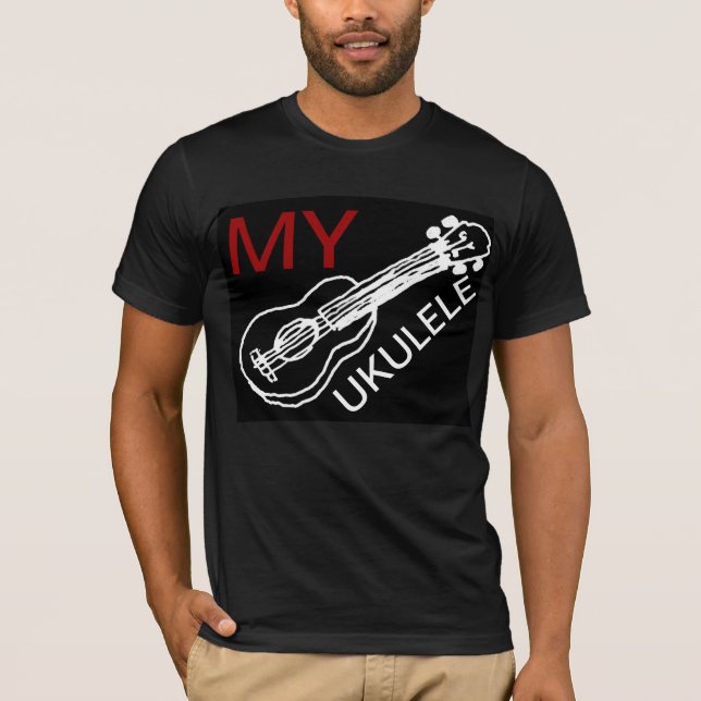 CAMISETA MI UKULELE (Anverso)