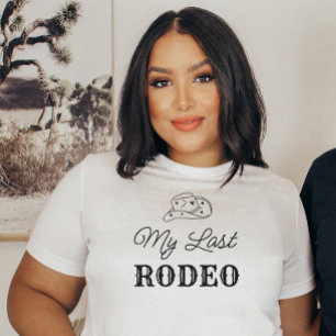 Camiseta Mi última novia en la fiesta de la soltera en el R