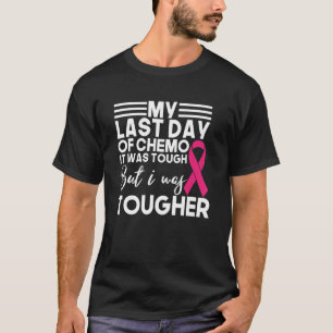 Camiseta Mi Último Día De Chemo Fue Duro Pero Me Toqué