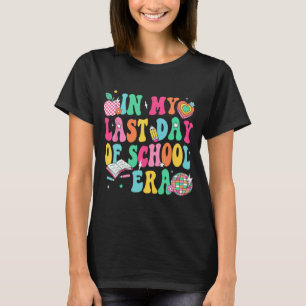 Camiseta Mi Último Día De La Era Escolar Profesores Niños C