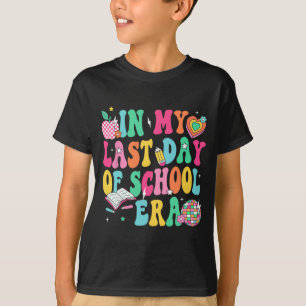 Camiseta Mi Último Día De La Era Escolar Profesores Niños C