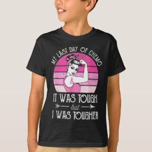 Camiseta Mi Último Día De Quimioterapia Contra El Cáncer De