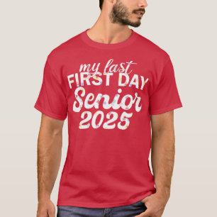 Camiseta mi último primer día, senior, 2025