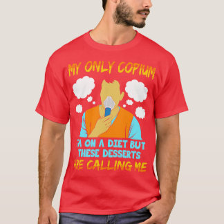Camiseta Mi Único Copio Es Una Dieta, Pero Estos Postres So