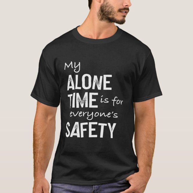 Camiseta Mi Único Tiempo Es Para La Seguridad De Todos. (Anverso)
