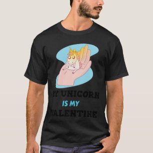 Camiseta Mi unicornio es mi corona médica de San Valentín