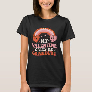 Camiseta Mi Valentín Favorito Me Llama Abuelo en San Valent