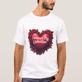 Camiseta Mi Valentín para Siempre