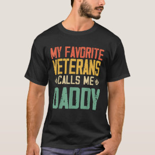 Camiseta Mi veterinario favorito me llama Daddy Vintage Ret