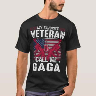 Camiseta Mi veterinario favorito me llama Día de Veteranos 