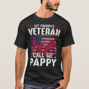 Camiseta Mi veterinario favorito me llama Día de Veteranos 