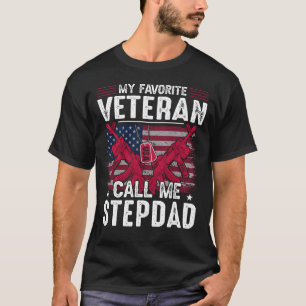 Camiseta Mi veterinario favorito me llama Día de Veteranos 