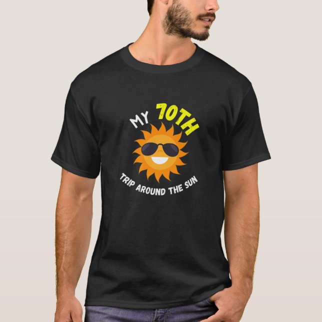 Camiseta Mi Viaje 70 Alrededor De La Graciosa Gi De Cumplea (Anverso)