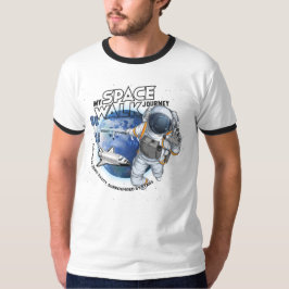 Camiseta Mi viaje en caminata espacial | Hombres que llaman