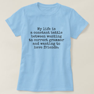 Camiseta Mi vida es un chiste de batalla constante